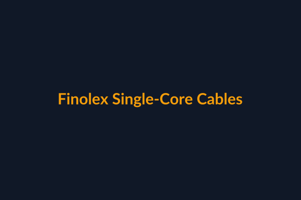Finolex Single-Core Cables available at Raguveer Electric Talala